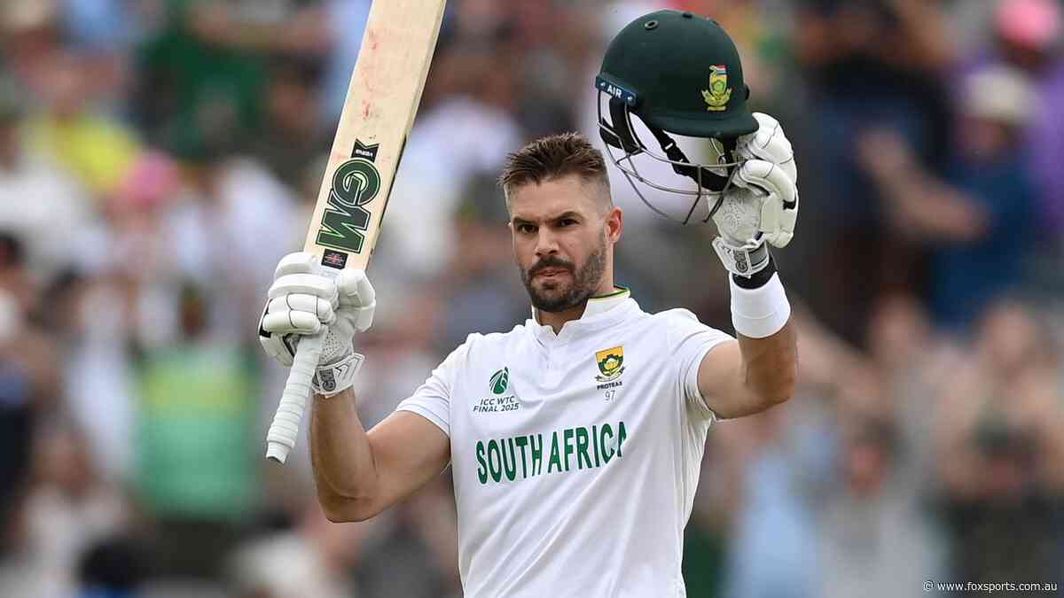 Australia on the verge of losing Test crown after Aiden Markram’s career-defining hundred