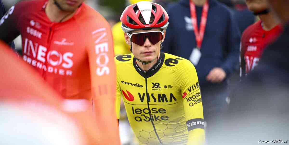 Vingegaard praat niet na mokerslag Pogacar, Visma | Lease a Bike moet overmacht ‘accepteren’