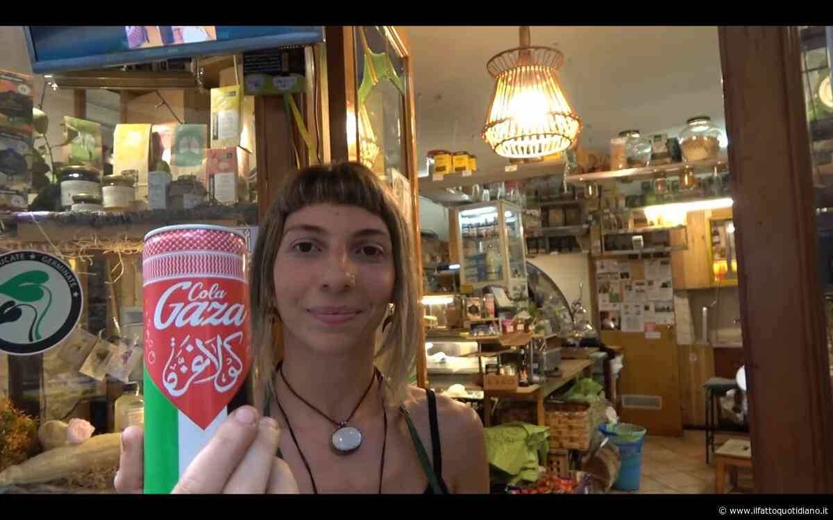 A Napoli i negozi che boicottano Israele: “A Gaza politica genocida” – Video