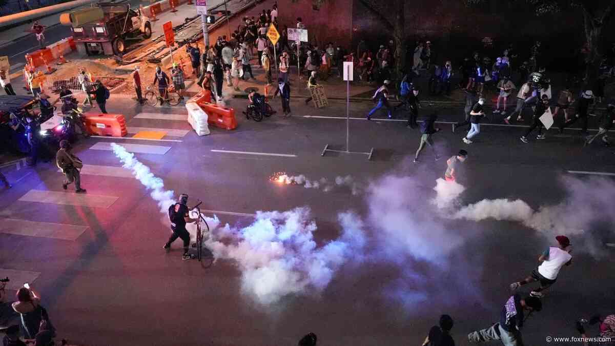 Blue city joins LA chaos as anti-ICE agitators injure officers in violent riots