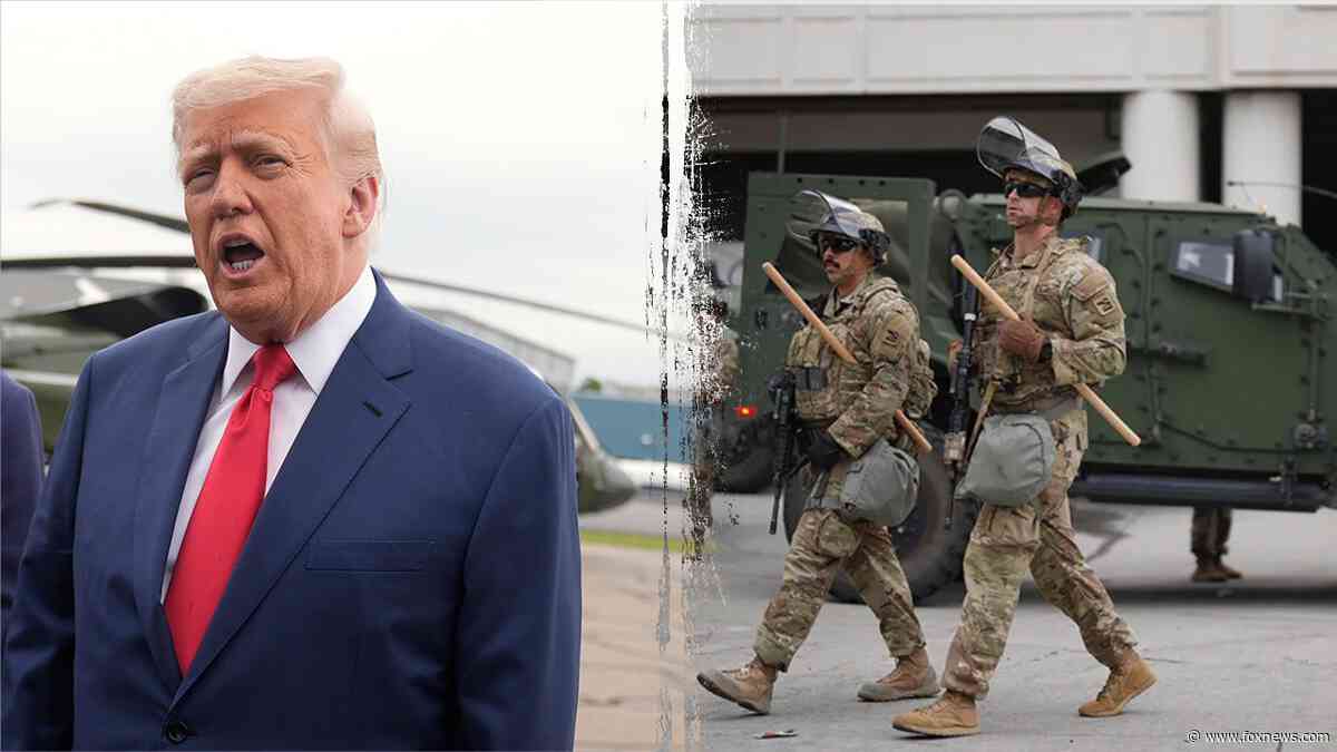 GREGG JARRETT: Trump's deployment of National Guard is justified despite knee-jerk judicial roadblock
