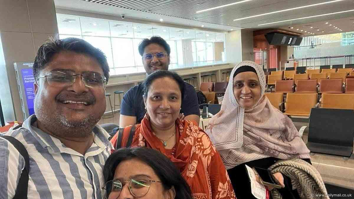 The heartbreaking final selfie of British family moments before they boarded doomed Air India flight - as more tragic tales emerge of victims including London temple that's lost 20 members