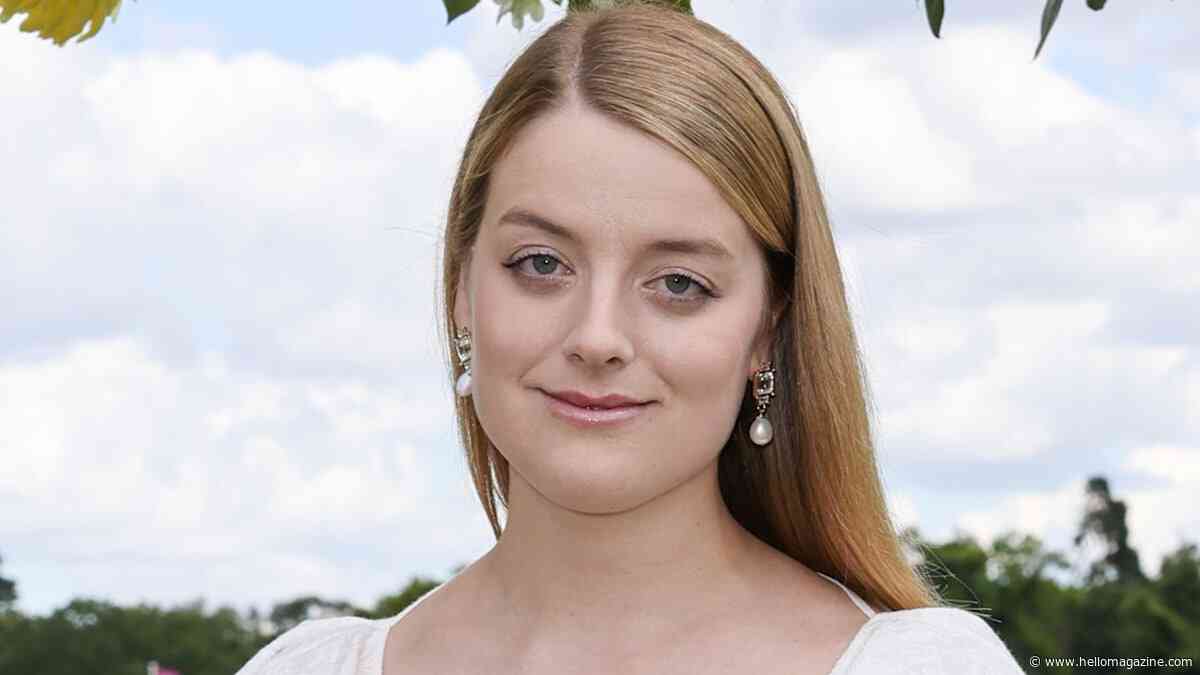 Late Queen's cousin Flora Vesterberg makes U-turn in silk mini dress and New Look heels