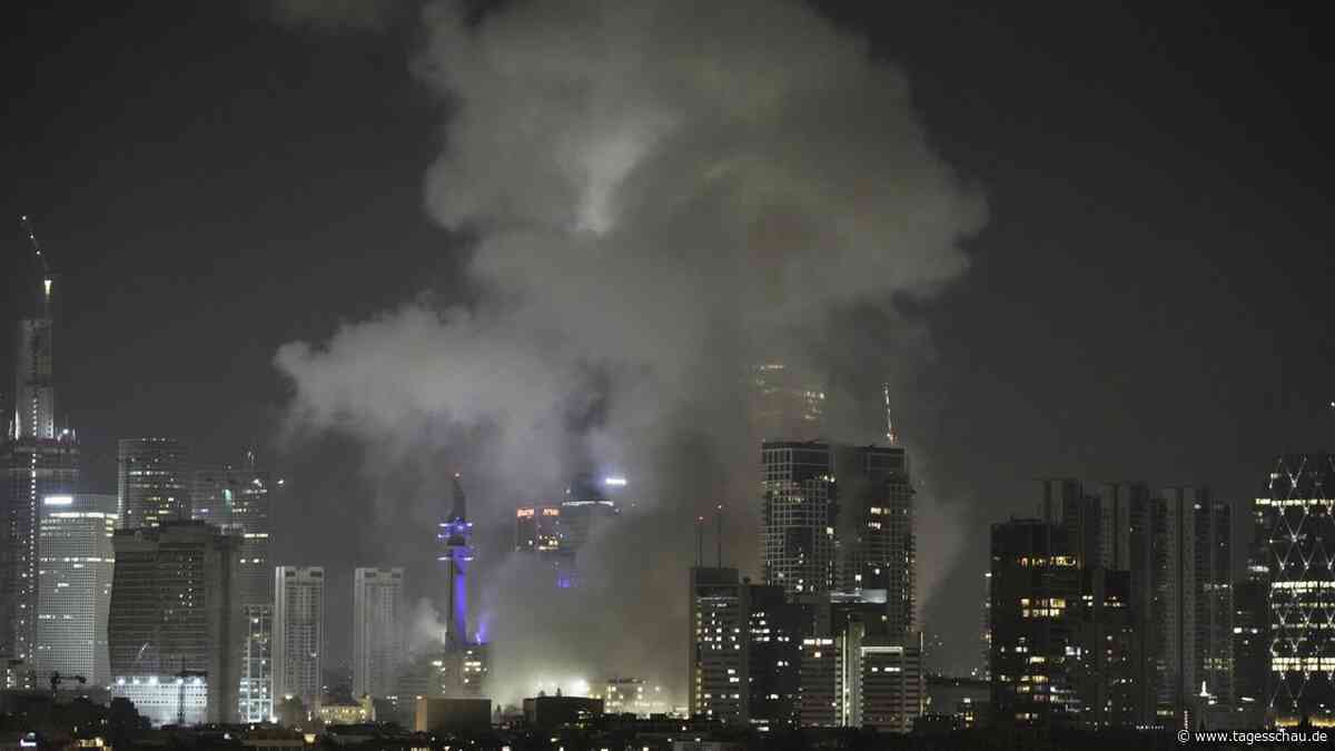 Iran greift Israel mit Raketen an - Luftalarm ausgelöst