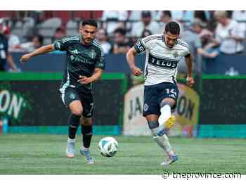 Reinforcements coming as recovering Vancouver Whitecaps hit the road