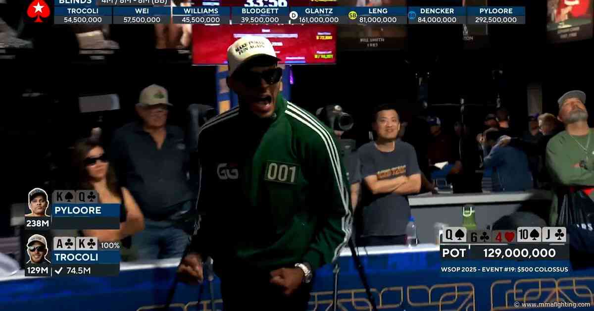 UFC fighter Antonio Trocoli pockets $122K in WSOP tournament: ‘I’ve made more money in poker than fighting’