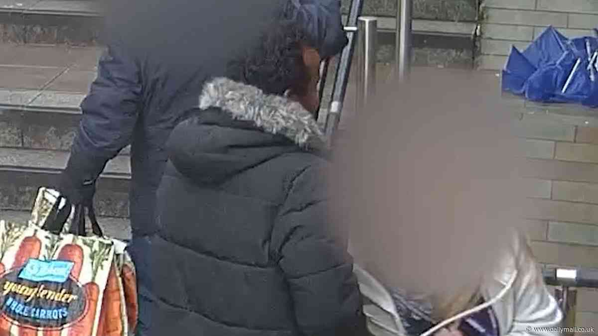 Chilling moment random man tries to drag teen girl away in terrifying kidnap attempt at Liverpool Lime Street