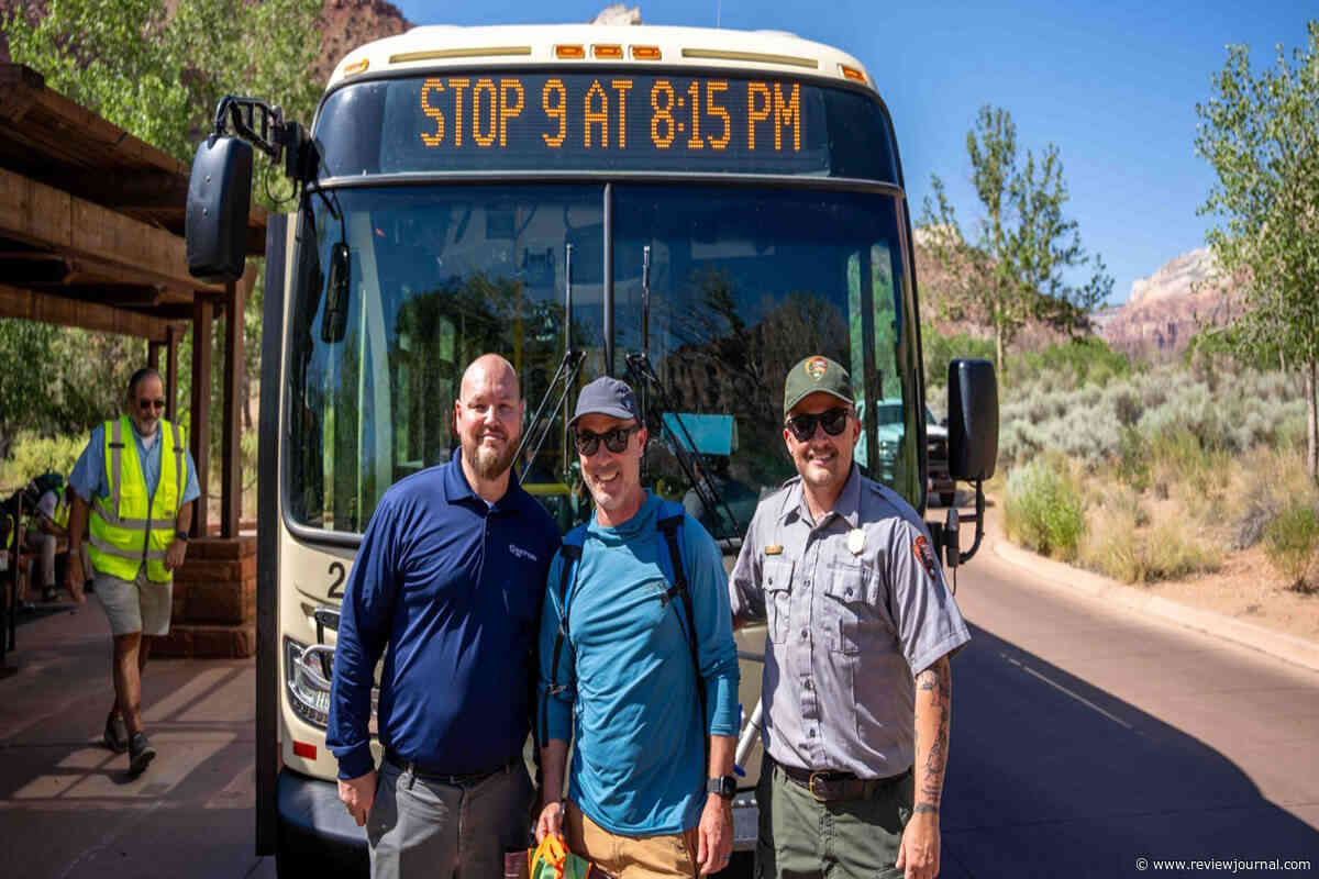 Zion National Park marks 100M shuttle riders, 25 years of sustainable transit
