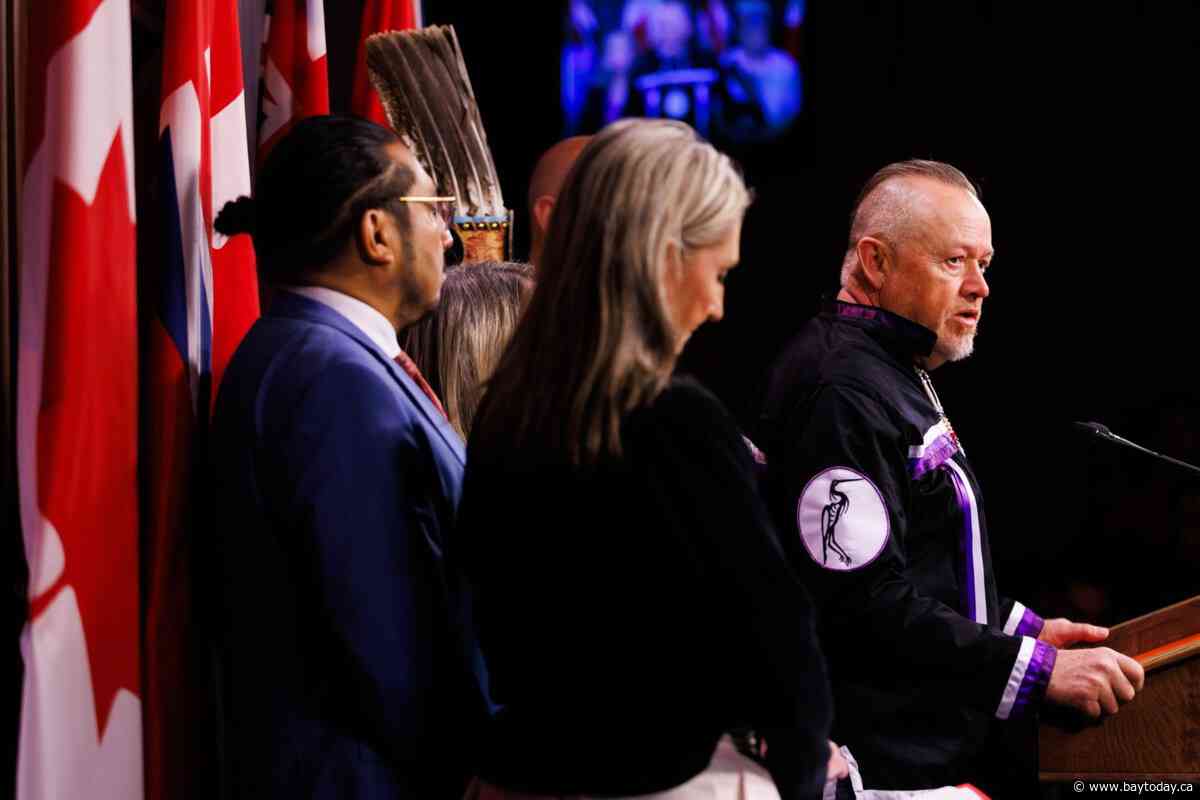 Anishinabek Nation chief says he briefed OPP on protests against fast-track bills