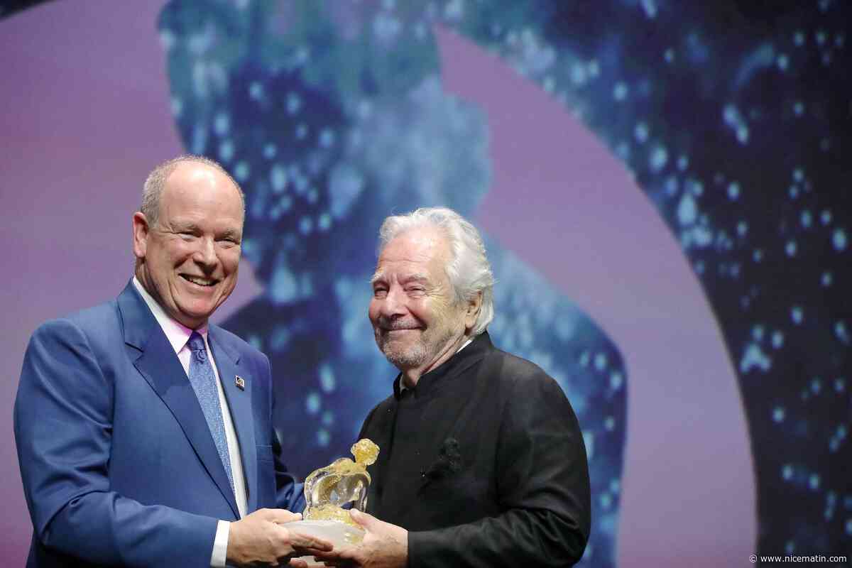 "Je prends, je vis beaucoup mieux avec!": Pierre Arditi, ravi de recevoir une Nymphe de cristal ce vendredi soir au Festival télé de Monte-Carlo