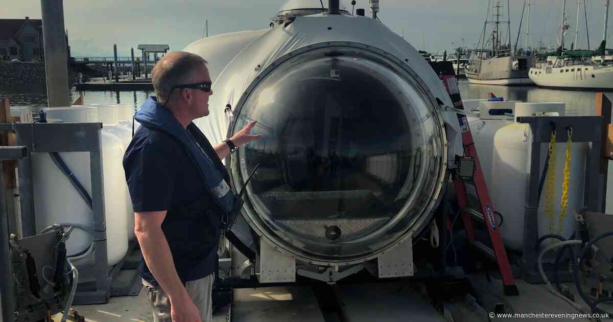 'I was on the Titan submersible days before it imploded and one thing still haunts me'