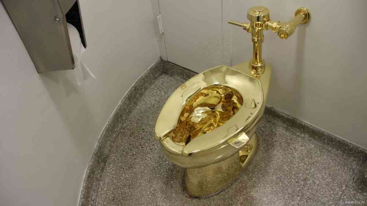 Jaren cel voor mannen die achttienkaraats gouden toilet stalen in Engeland
