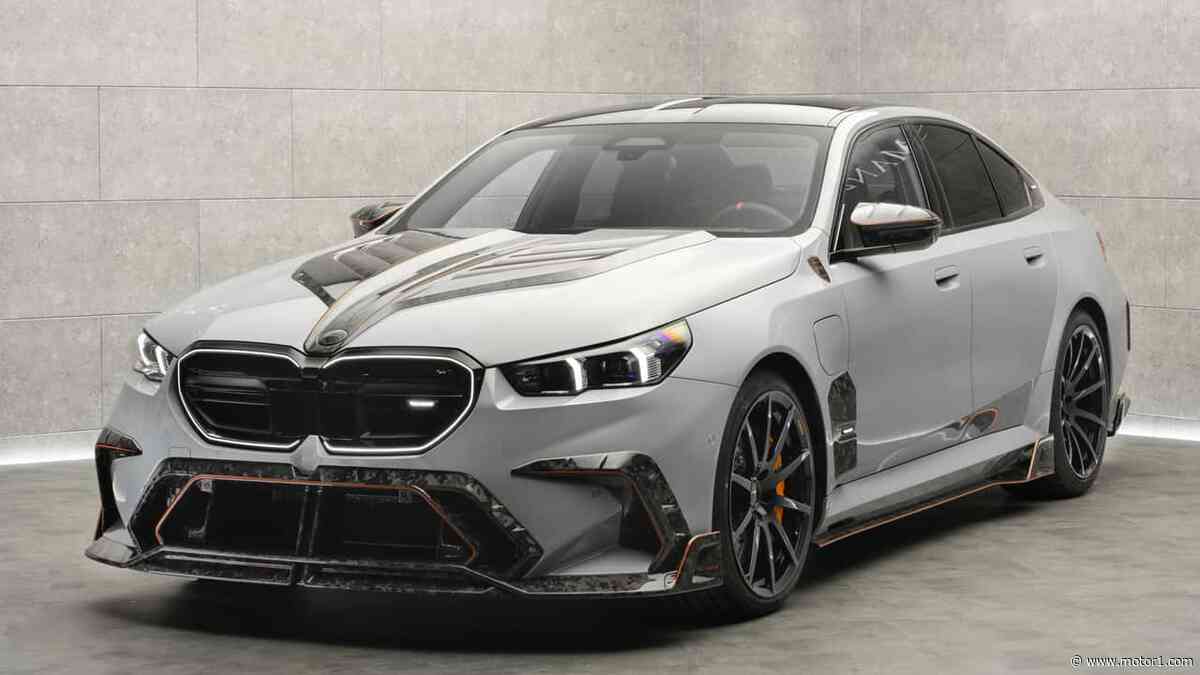 Mansory’s BMW M5 Is a Carbon-Fueled Fever Dream