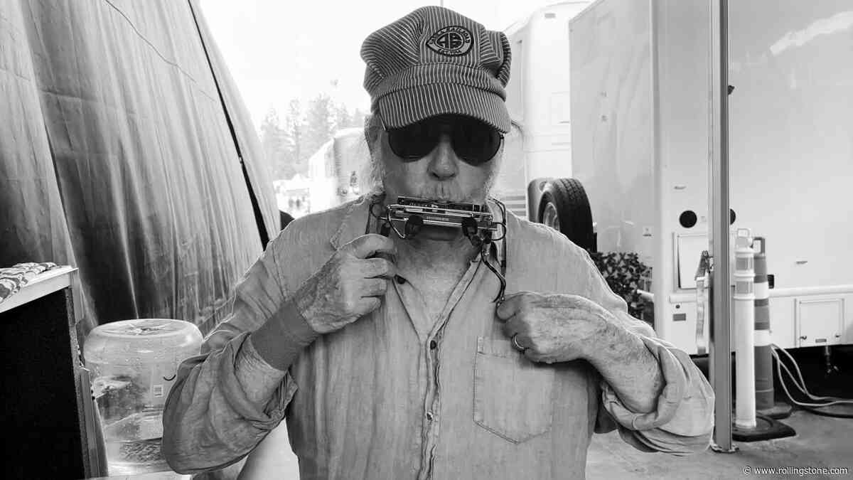 Neil Young Is Still Rolling Through Time on the Lovably Messy ‘Talkin to the Trees’