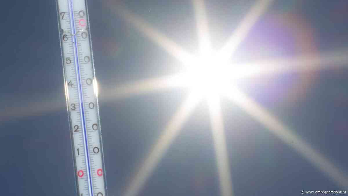 Puffend heet in Gilze-Rijen, warmste plek van het land