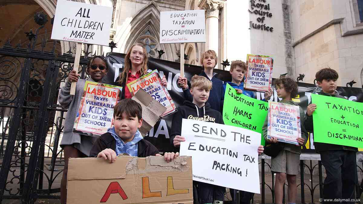 School fees blow as judges reject challenge to Labour tax - even though they say it's discriminatory