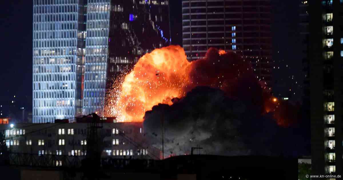 Israel-Iran-Liveticker: Iranischer Gegenschlag – Explosionen und Dutzende Verletzte