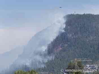 Squamish reports progress in fire fight, as northeast B.C. hopes for rain
