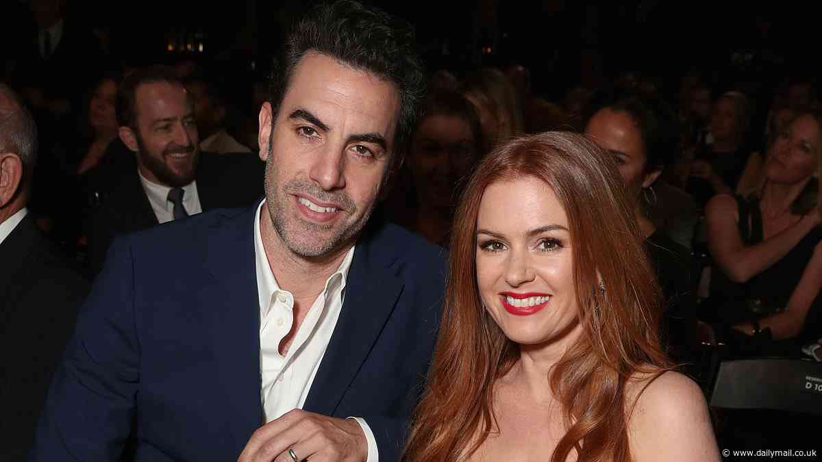 Sacha Baron Cohen and Isla Fisher confirm they have finalised their £120million divorce - one year after announcing their split