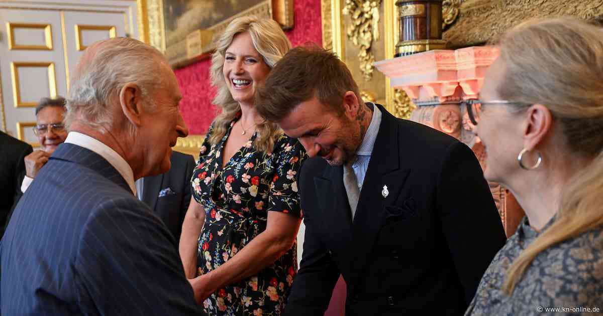 Englands Fußball-Ikone David Beckham zum Ritter ernannt