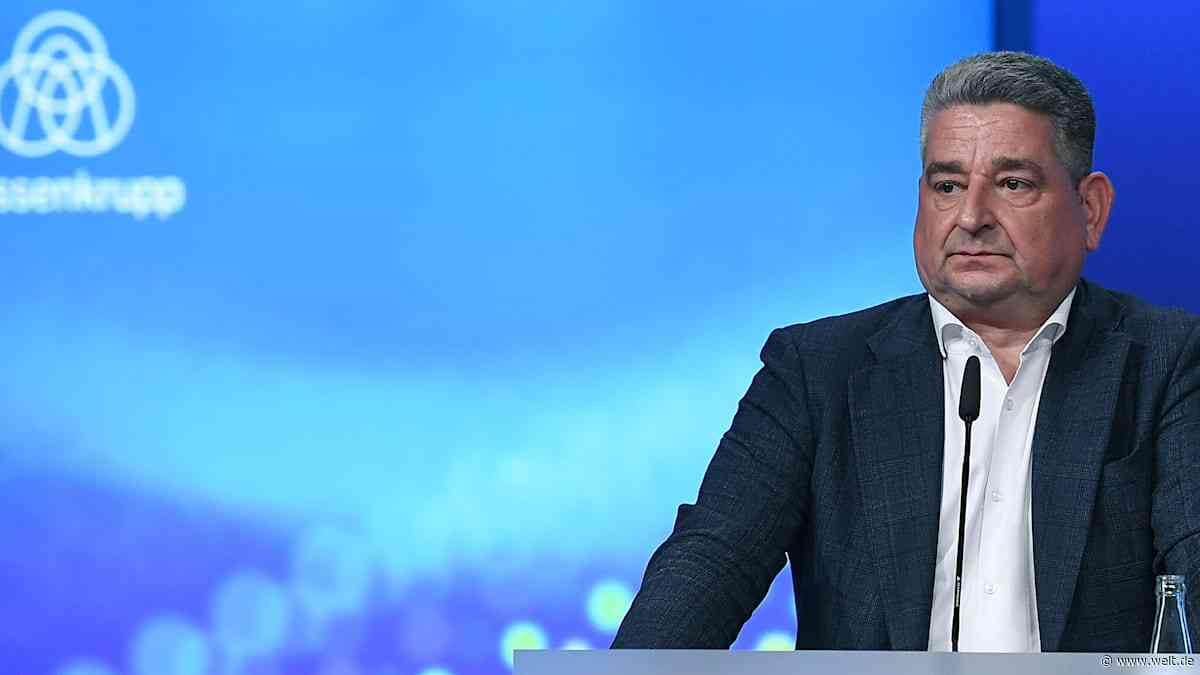 Thyssenkrupp-Chef schließt Verkauf der Mehrheit der Stahlsparte nicht aus