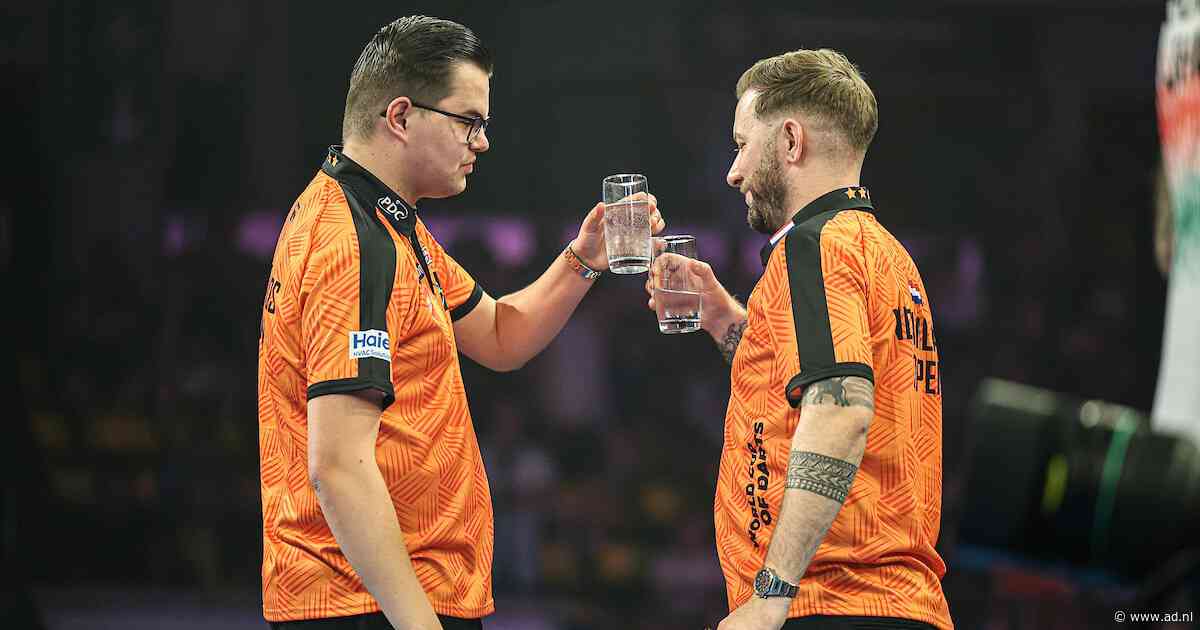 Zware loting voor Gian van Veen en Danny Noppert op World Cup of Darts, debacle voor België
