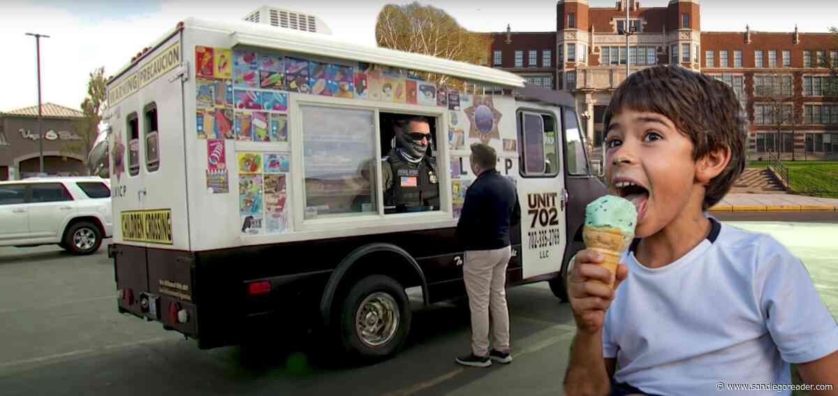 ICE screams? No, ice cream!