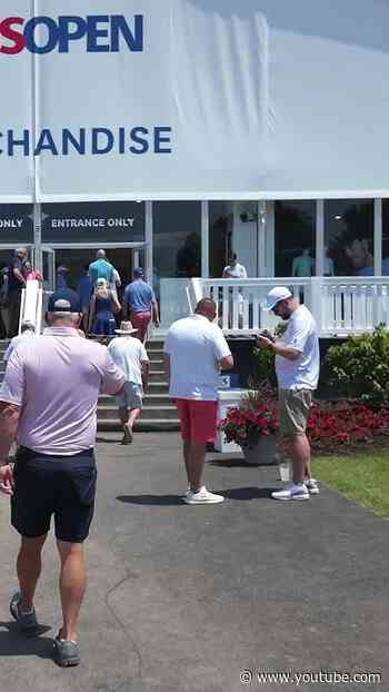 A day at Oakmont through the eyes of a fan, made next level with @amex  👀