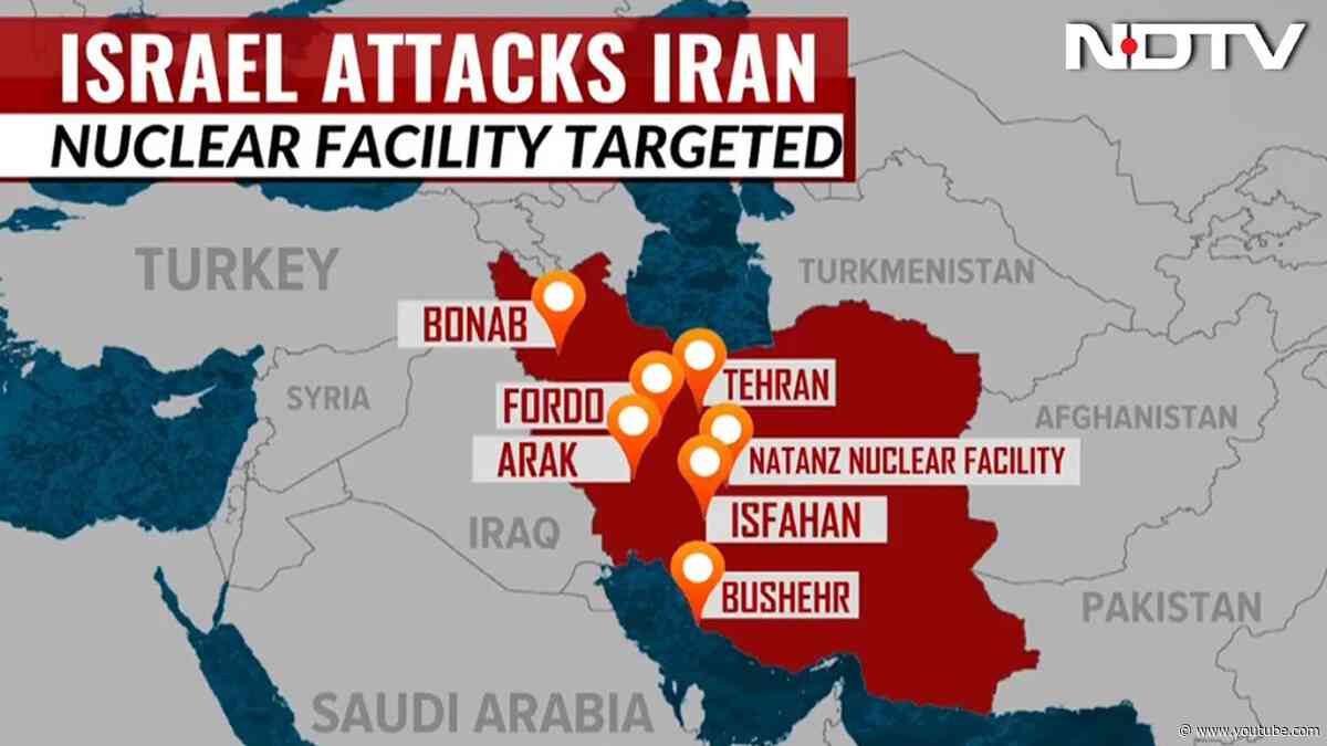 Israel Attacks Iran: Nuclear Facility Targeted | Israel Iran News | Benjamin Netanyahu | NDTV LIVE