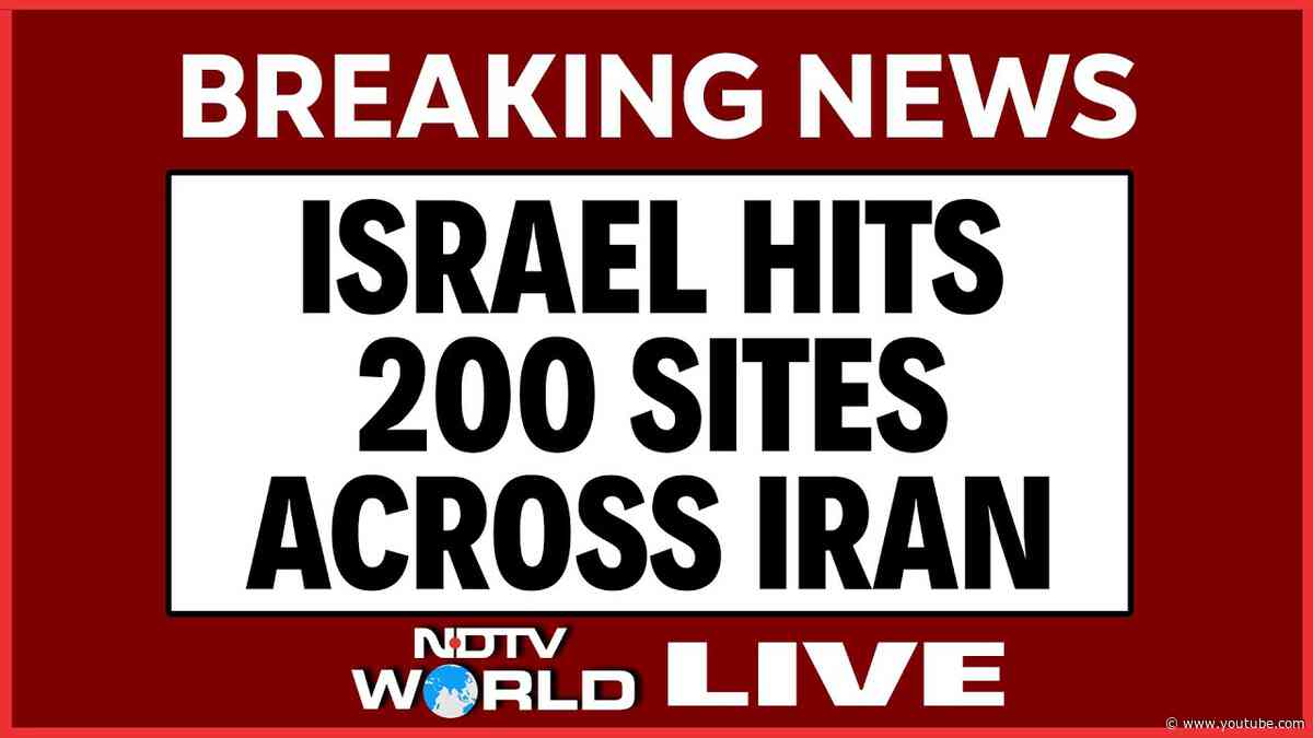 Israel Attacks Iran | Israel Launches 2 Attacks In Less Than 24 Hours, Hits 200 Sites Across Iran