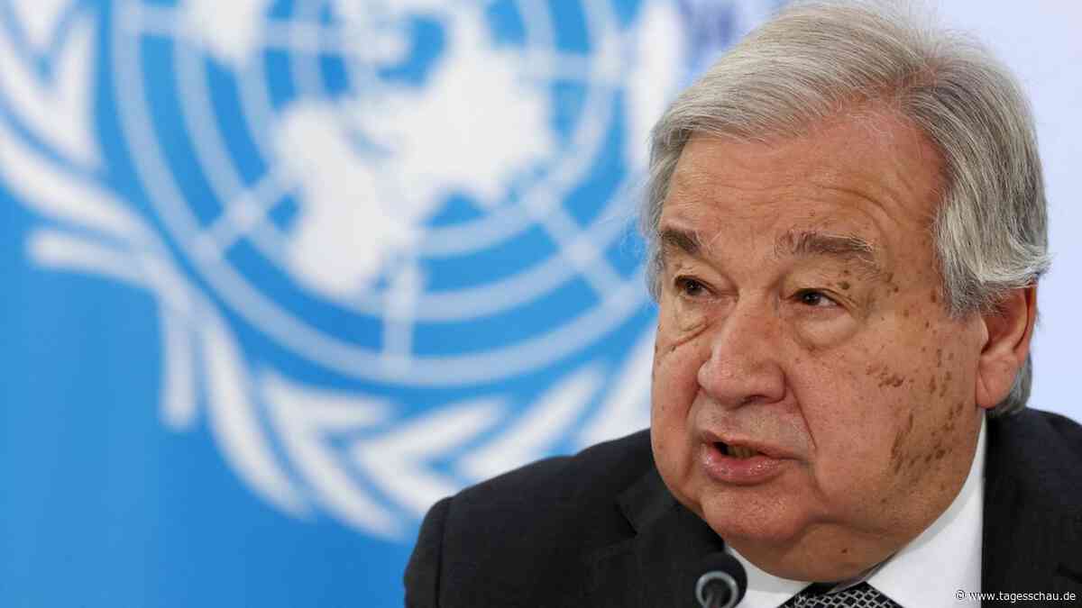 Nahost-Liveblog: Guterres appelliert an Israel und den Iran