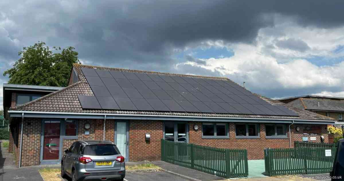 Solar panels installed at community centre through social enterprise scheme