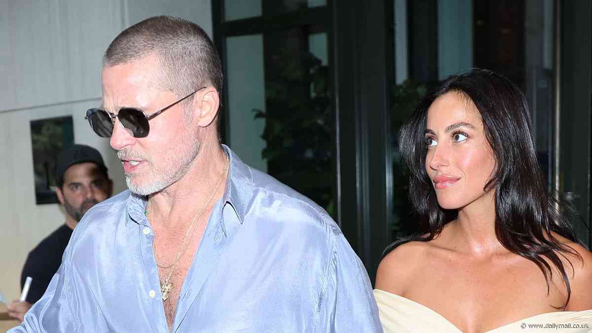 Brad Pitt unveils midlife-crisis makeover with girlfriend Ines de Ramon after shock family estrangement remark
