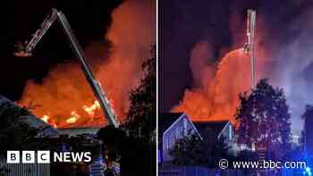 Company 'heartbroken' after large storage site fire