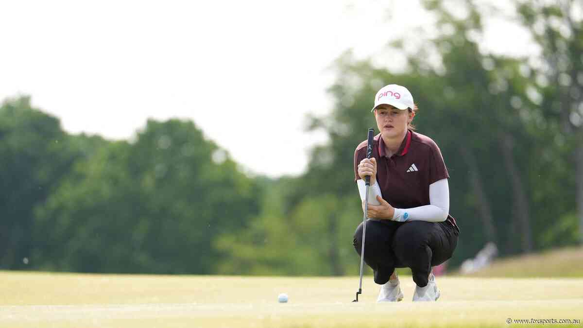 SIX Aussies in top 11 at $4.6m LPGA event with one a surprise leader