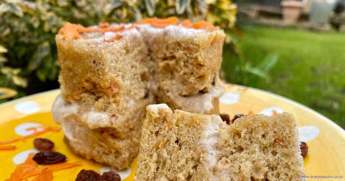 Slimming World friendly carrot cake recipe made in minutes