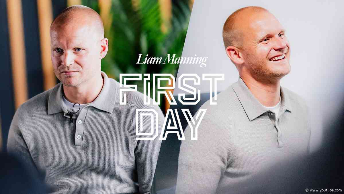 The head coach's first day 📆 | Liam Manning gets to know his new surroundings