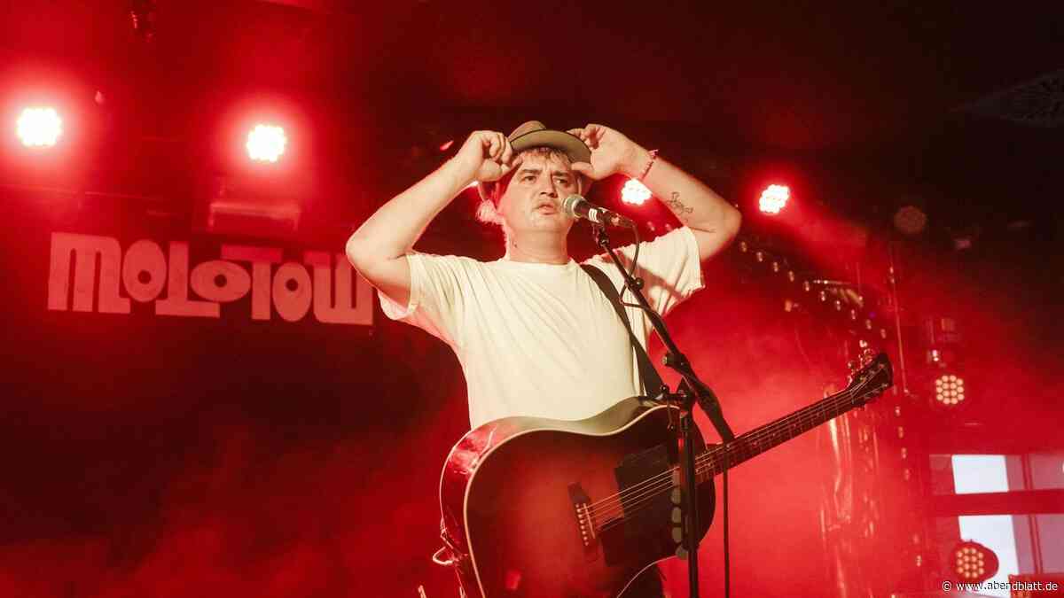 Peter Doherty tanzt im Molotow mit dem Leben