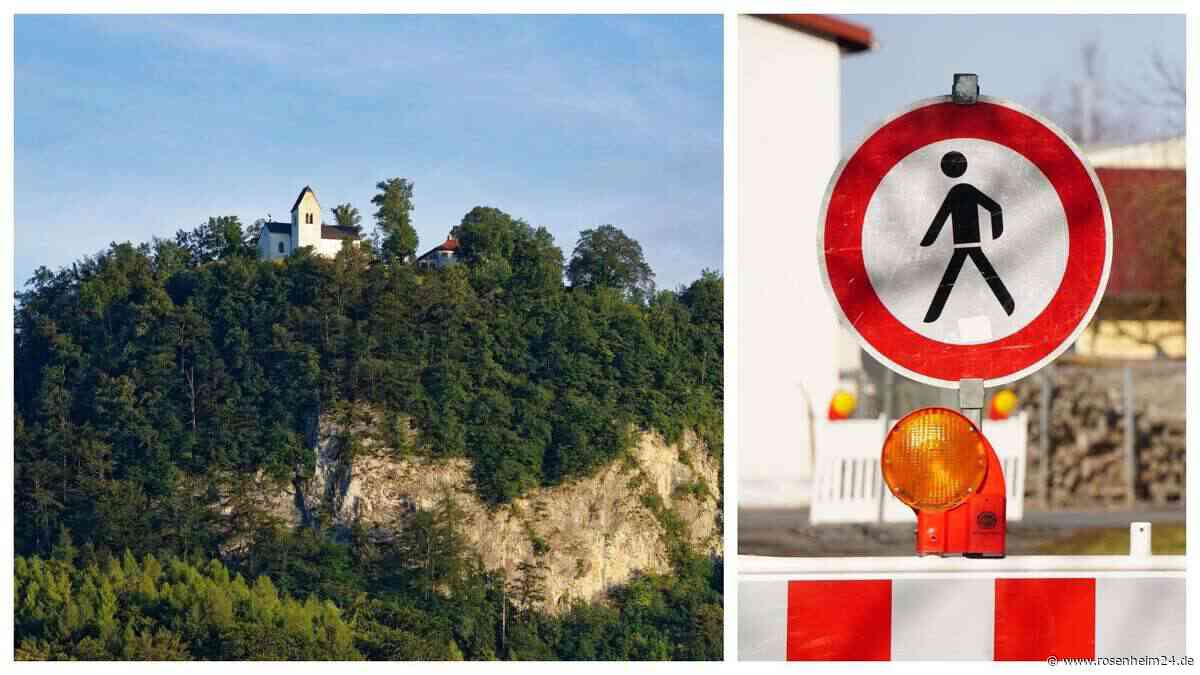 Weg zum Petersberg und zur Hohen Asten schon wieder gesperrt: Was Wanderer jetzt beachten müssen