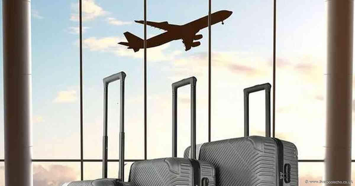 Debenhams best-selling three piece luggage set cut to £59 in early summer sale