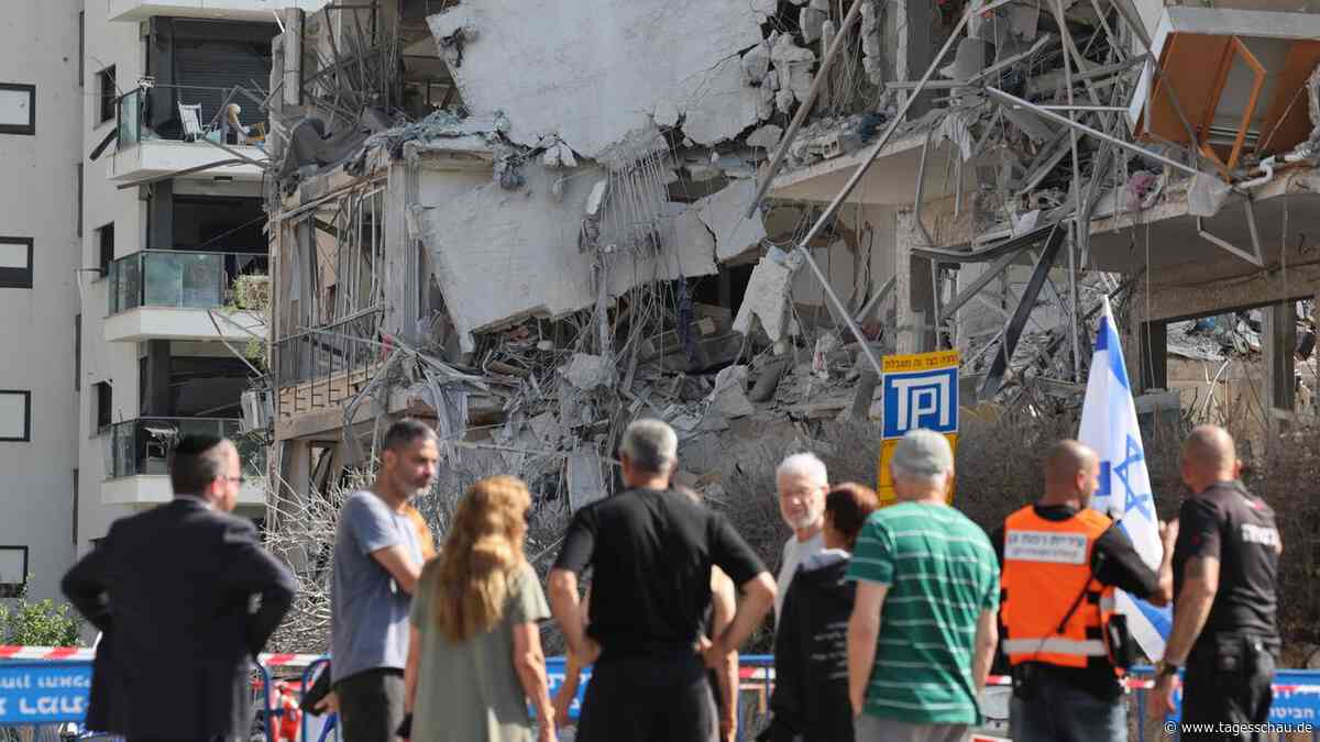 Nahost-Liveblog: Zwei Tote in Israel bei iranischen Angriffen