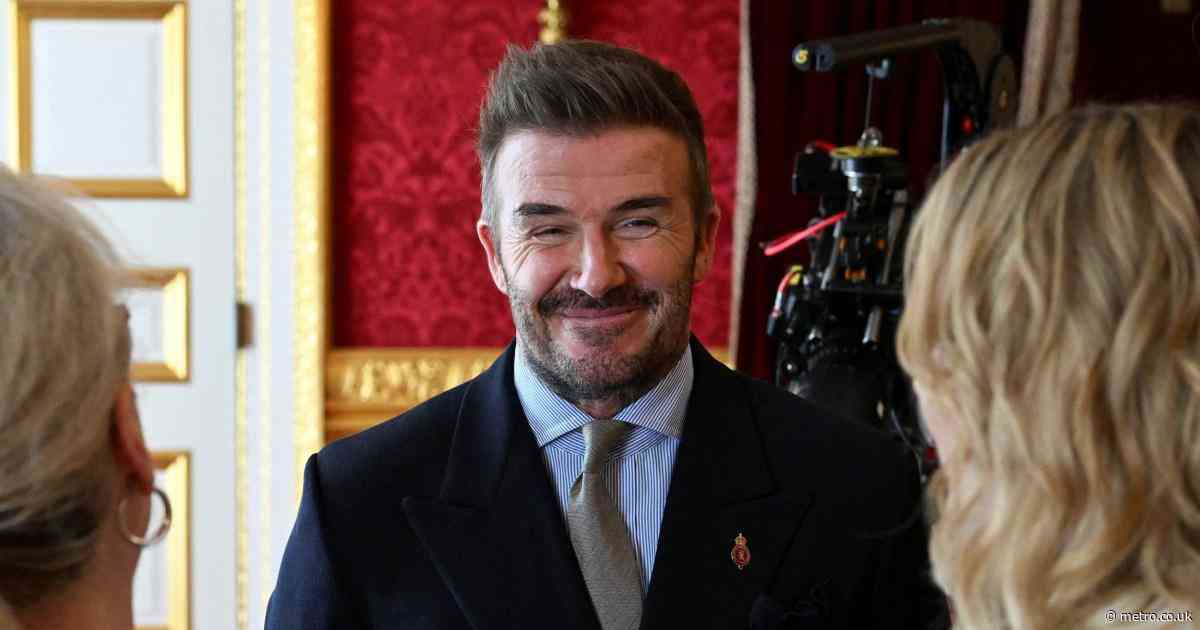 Iconic moments that definitely scored David Beckham his knighthood