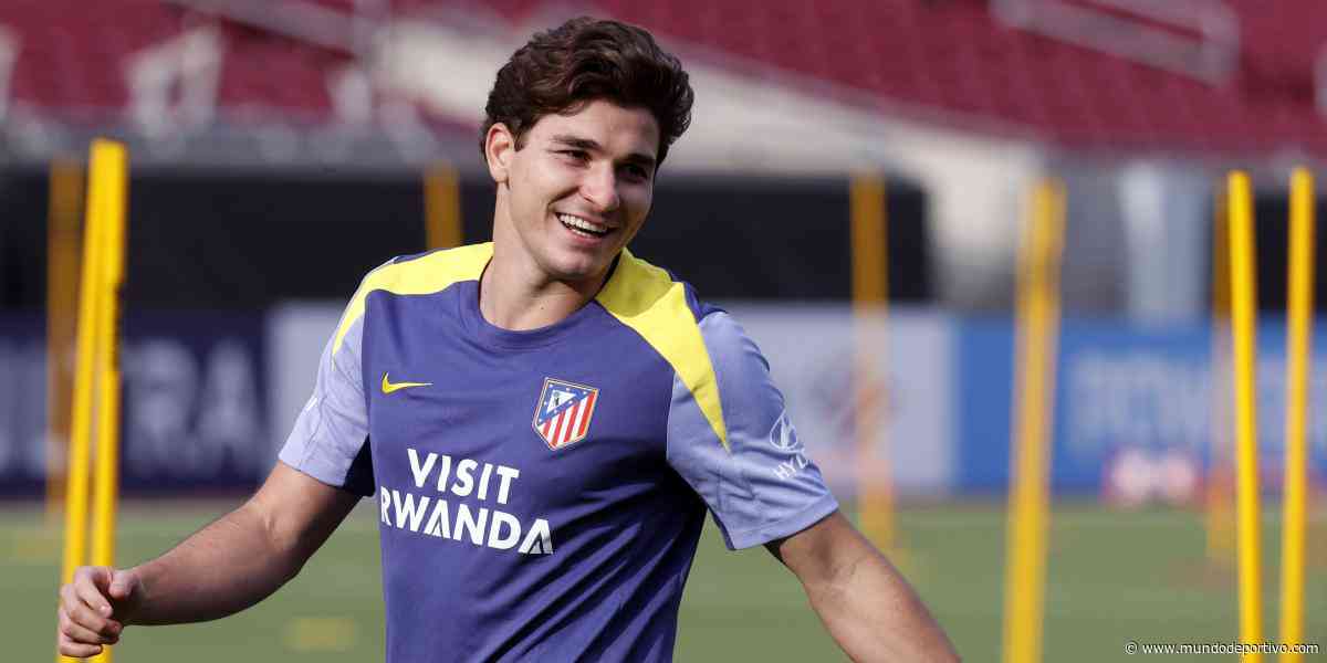 ¡Por fin! El Atlético entrenó con todos sus jugadores en Los Ángeles