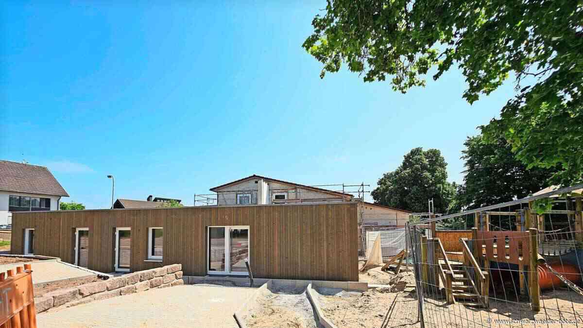 Baustelle in Spielberg: Das ist der Stand  am Spielberger Kindergarten