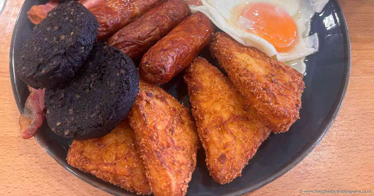 'I tried the huge Morrisons Big Daddy breakfast and it was all a bit much'