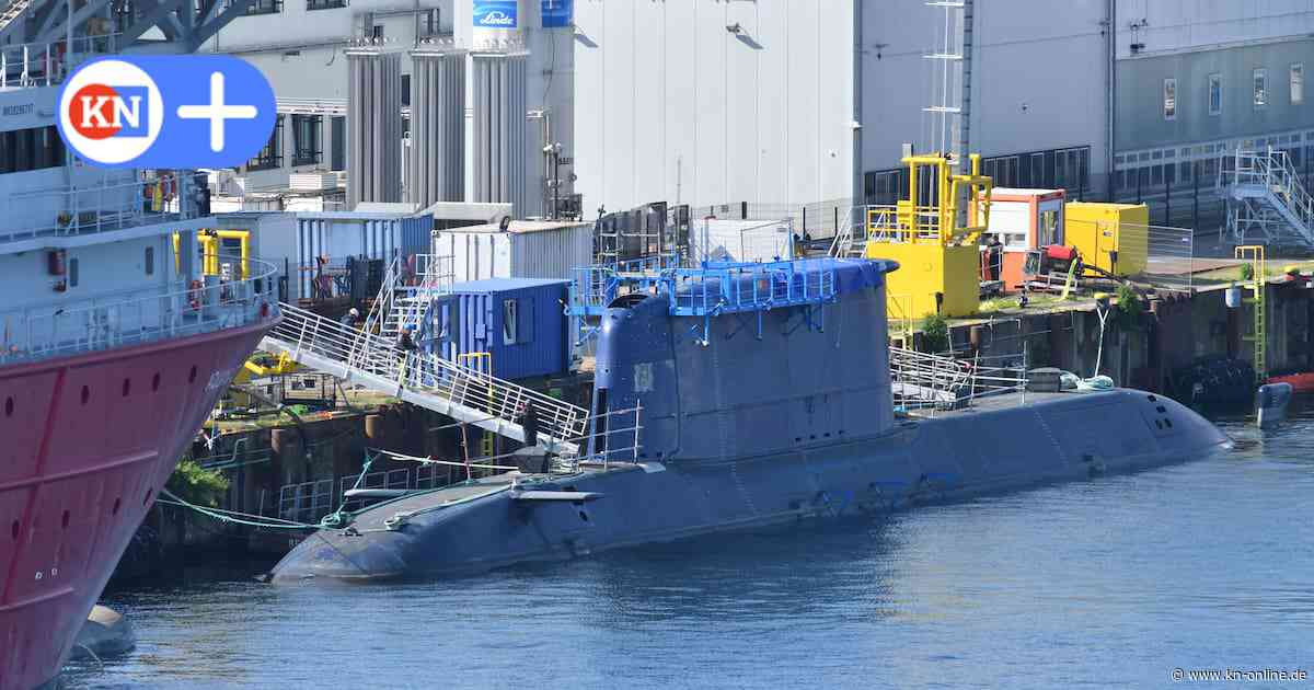 U-Boot für Israel in Kiel bei TKMS ausgedockt