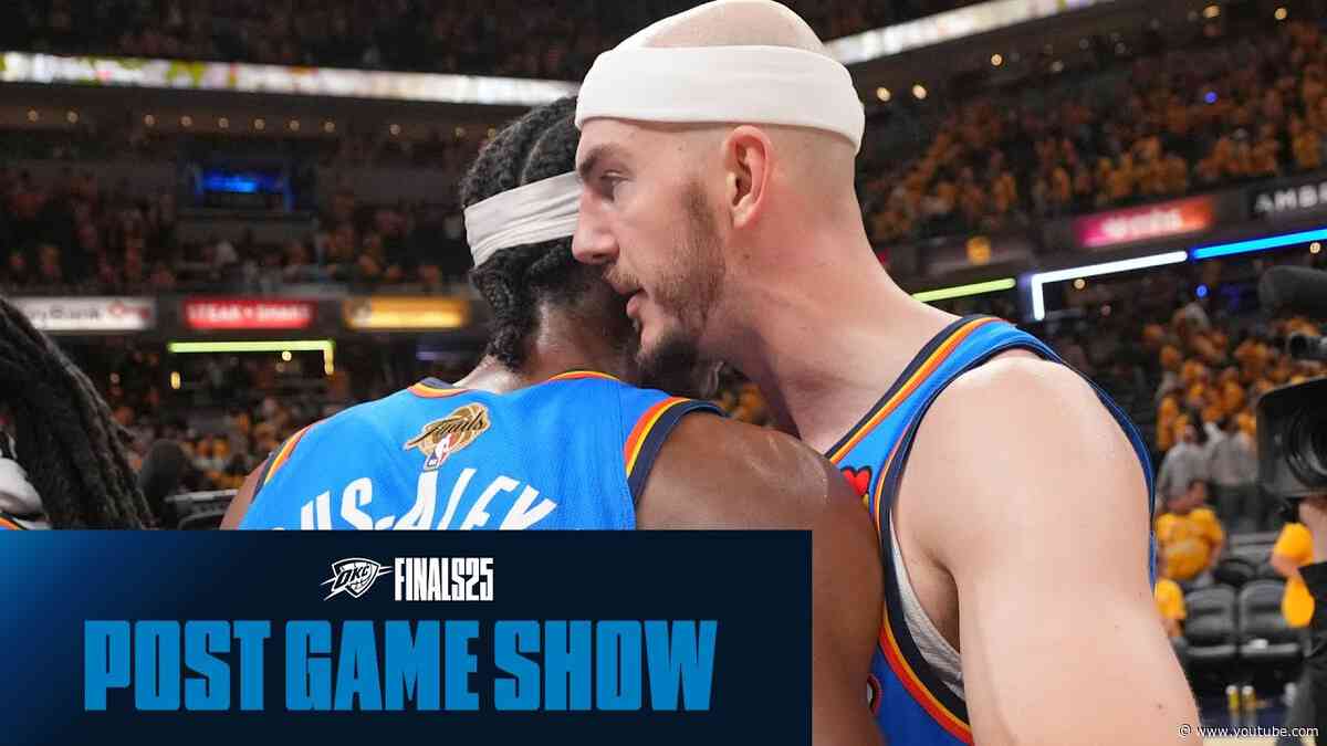 OKC Thunder Ties Series After 4th Quarter Comeback | 2025 NBA Finals Post Game Show | June 13