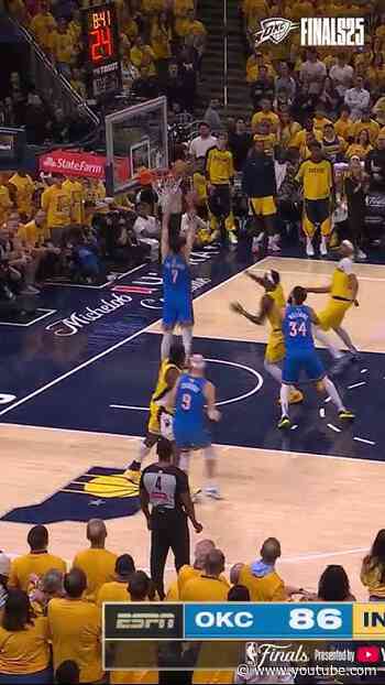 Chet putback 😤 #okcthunder
