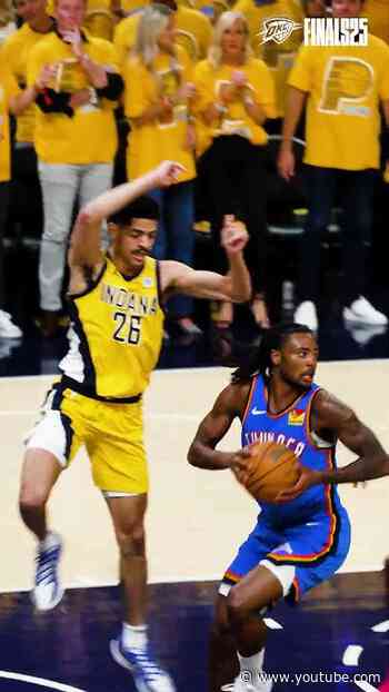 This defense to offense ⚡️ 😤 #okcthunder #nbafinals