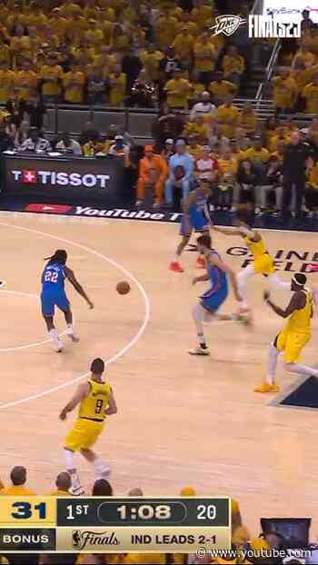 AC locked in on defense 🔒 #okcthunder #nbafinals